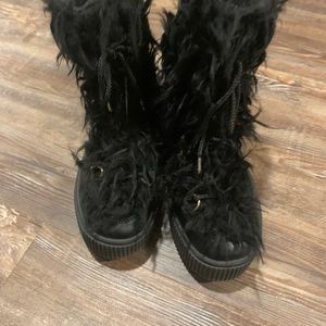 Shaggy Boots